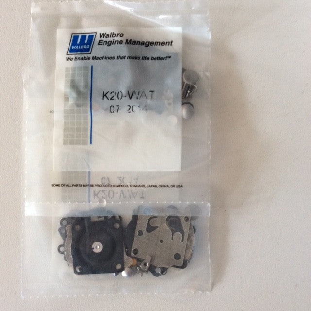 Kit De Réparation Carburateur Walbro WT/WA - Lot De 2 Kits Joints Et Membranes Pour Débroussailleuse Stihl, Echo - 2