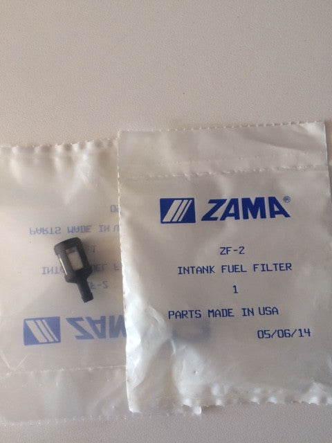 ZAMA ZF-2 IN-TANK FUEL FILTER