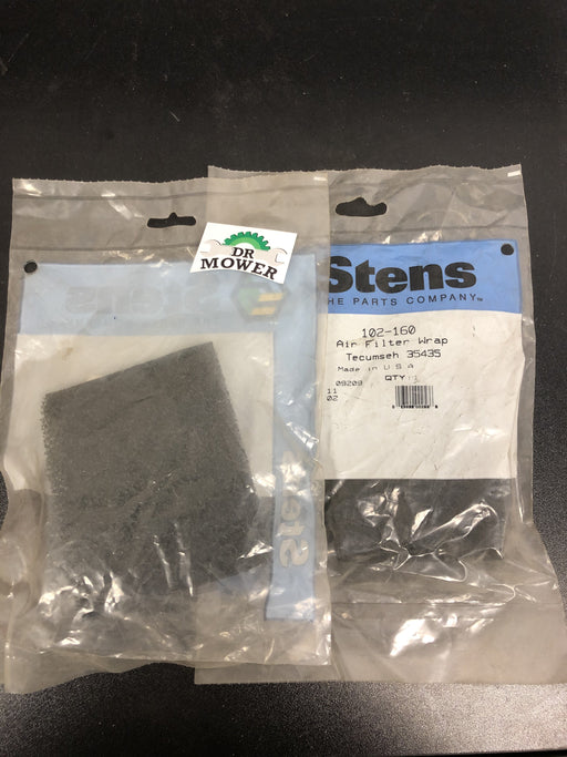 102-160 Stens Replaces TECUMSEH 35435 PRE-FILTER DR Mower photo