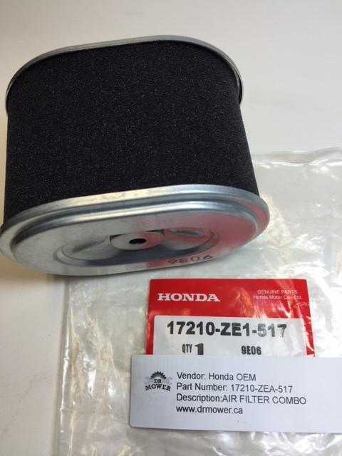 Honda 17210-ZE1-517 AIR FILTER DR Mower photo