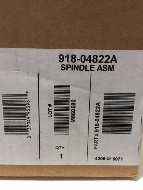 97944 Laser Spindle Assembly Replaces 918-04822A MTD 918-04822B