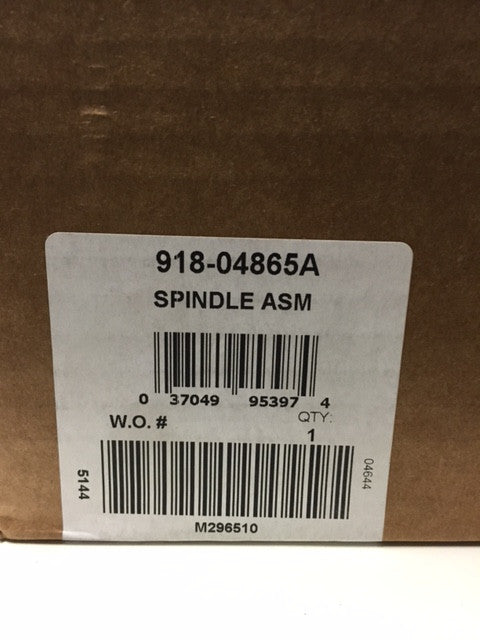 MTD Spindle Assembly 918-04865A Box Label