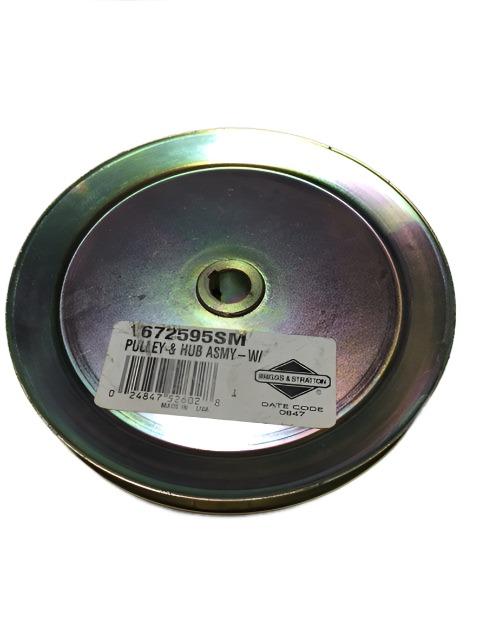 1672595SM Briggs and Stratton Murray Snowblower Pulley Assembly 703147