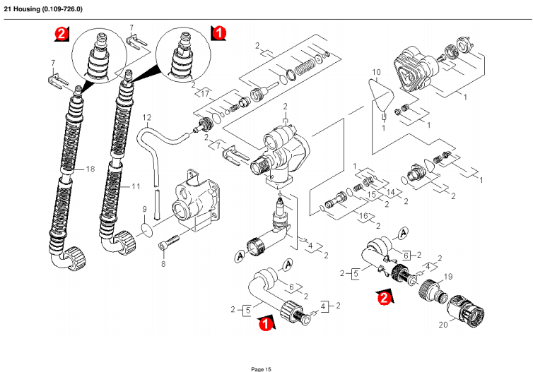 K5.68 Parts List for Karcher 1.601-911.0