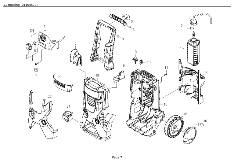 K5.740/K5.540 Parts List for Karcher 5.971-291.0