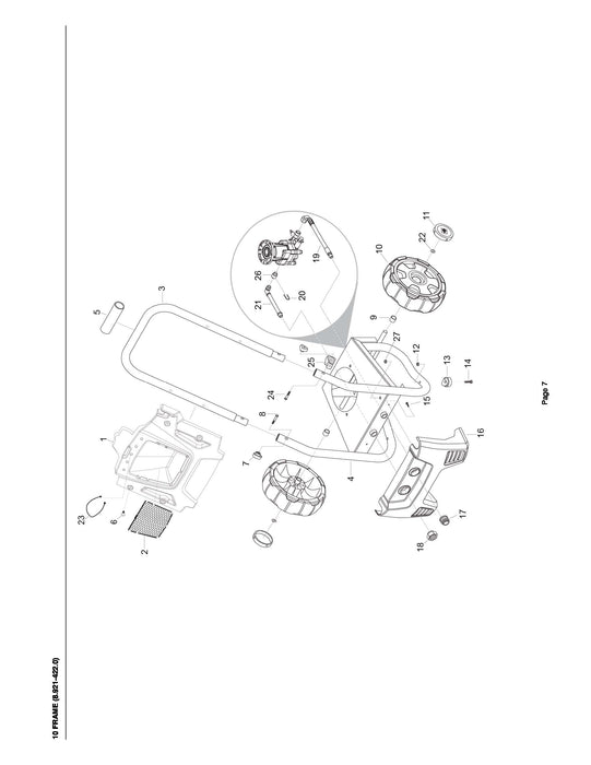 Karcher G2800 fc Parts Breakdown