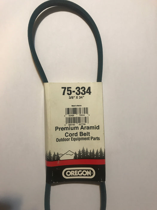 Oregon 75-334 belt