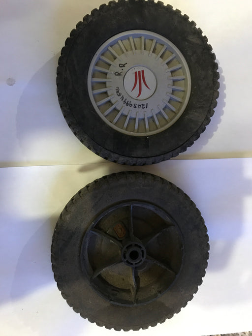 734 2010B USED Set of 2 Rear Drive Wheels DR Mower Parts