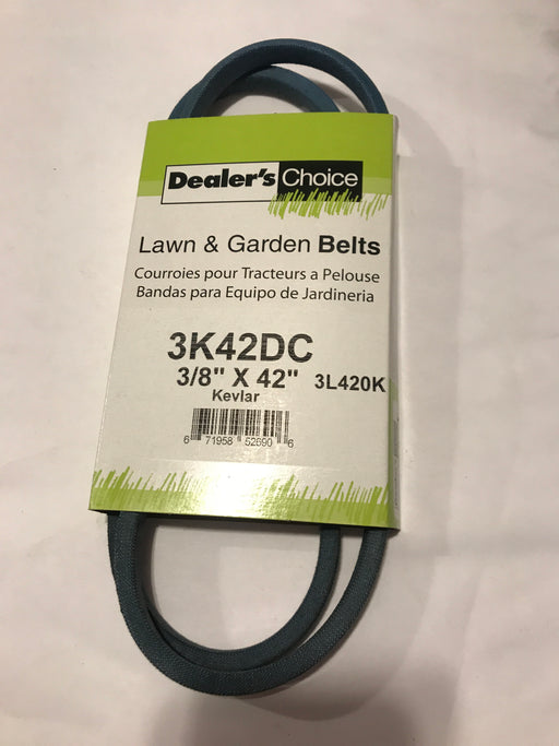 3K42DC Dealer's Choice Belt 3/8 x 42"