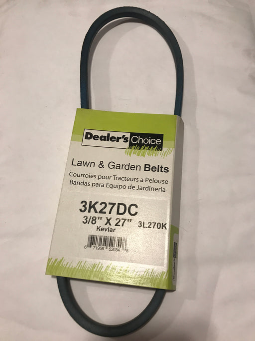 3K27DC Dealer's Choice Belt Replaces Ariens 07224100 Toro 7-0550