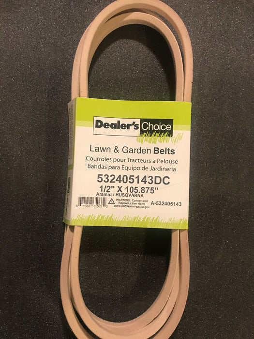 532405143DC Dealers Choice Belt replaces Craftsman 405143 584453101