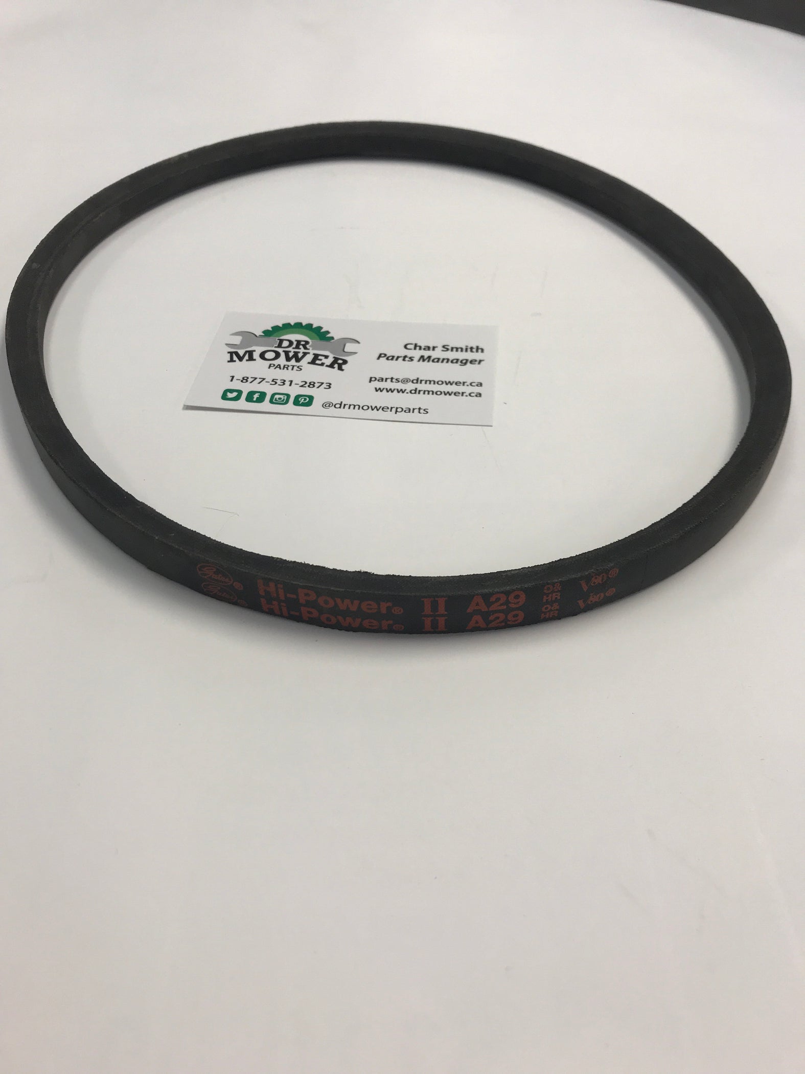 A29 Gates HiPower II Drive VBelt LIMITED AVAILABILITY — DR Mower Parts