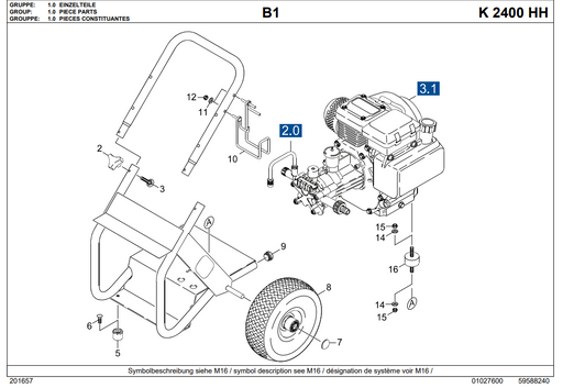 K 2400 HH Manual for Karcher Pressure Washer | DRMower.ca